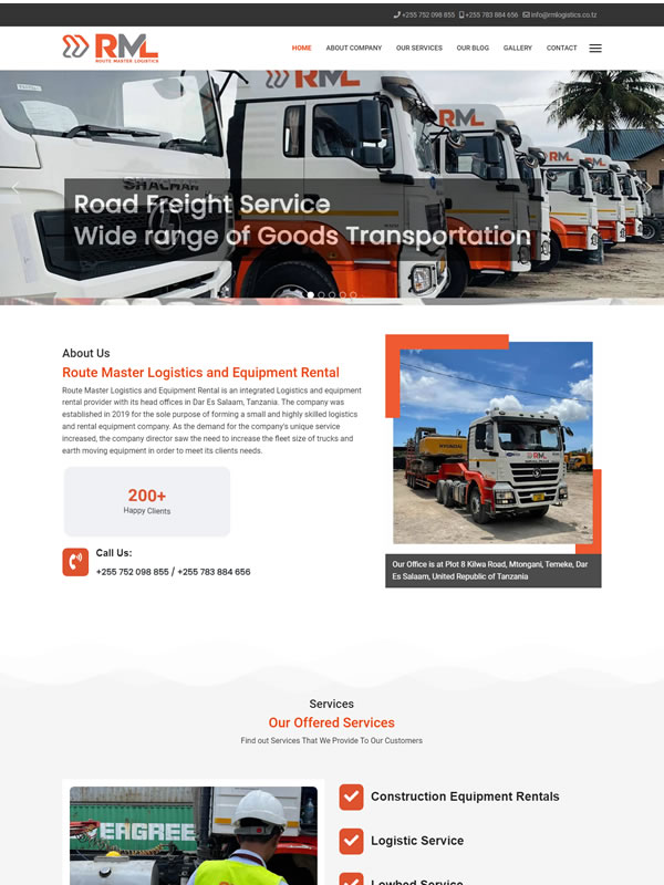 Route Master Logistics and Equipment Rental